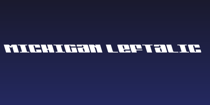 Michigan Leftalic Social Header