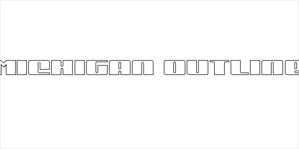 Michigan Outline Logo
