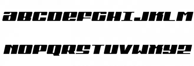 Michigan Semi-Italic Polices MAJUSCULES