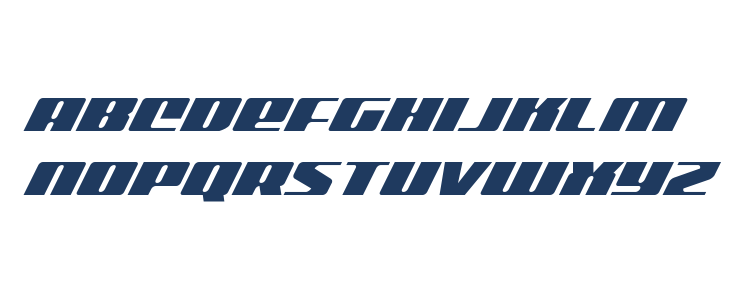 Michigan Super-Italic Lowercase