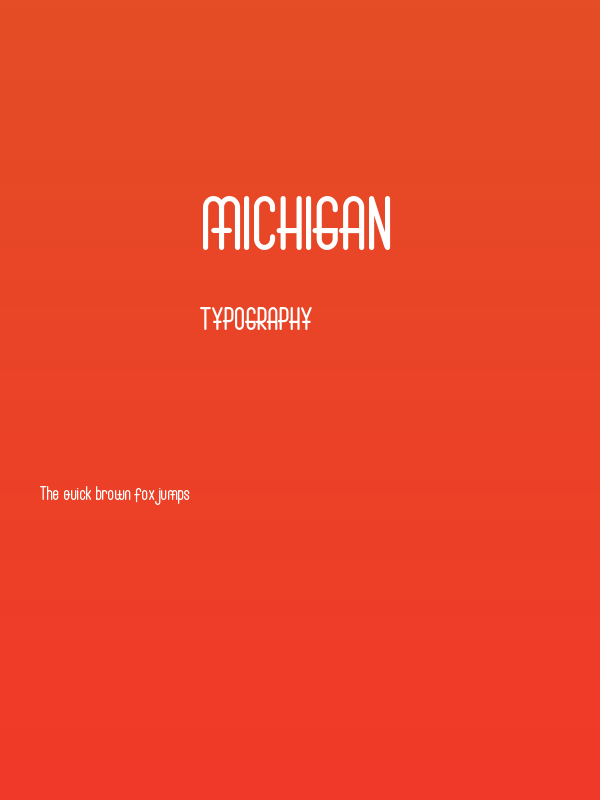 Michigan Poster