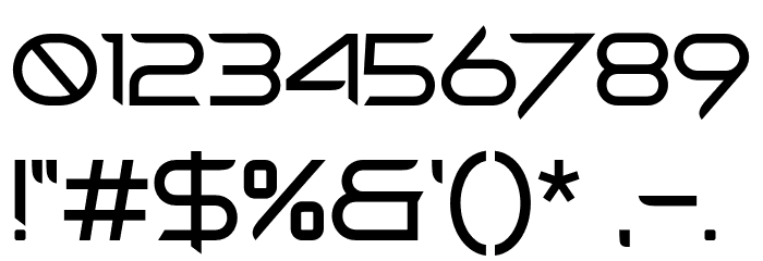 Micker フォント その他の文字