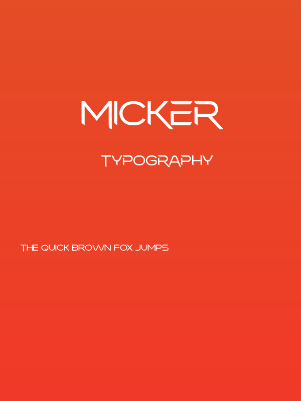 Micker Poster