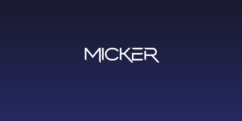 Micker Social Header