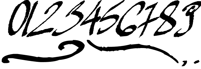 Mickey Script 1.20 Font OTHER CHARS
