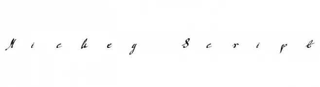 Mickey Script  フリーフォントのダウンロード