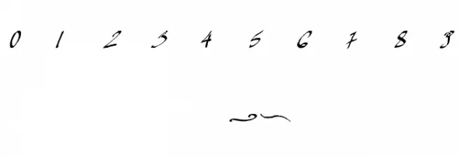 Mickey Script Font OTHER CHARS