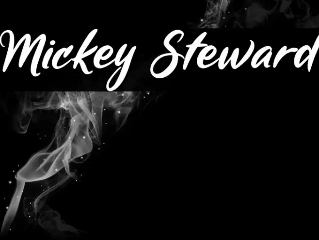 Mickey Steward フォント examples