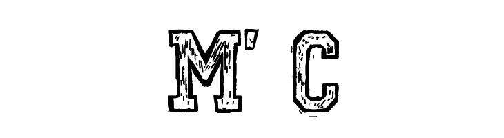 Mickey's College  Frei Schriftart Herunterladen