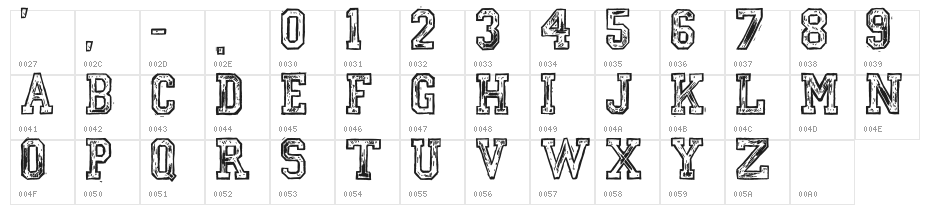 Mickey's College Character Map