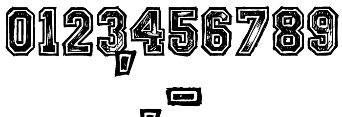 Mickey's School Font OTHER CHARS
