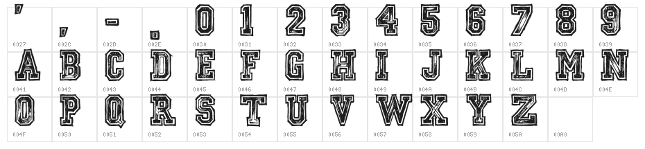 Mickey's School Character Map