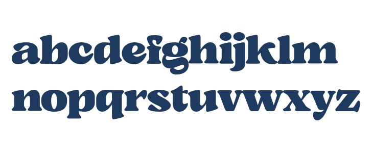 Mickle Regular Lowercase