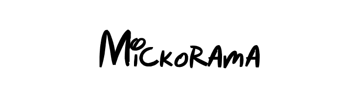 Mickorama Font