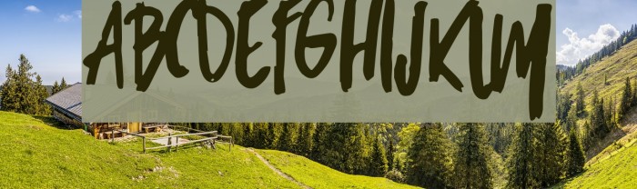 Micks-Regular Font examples