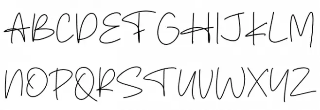 Micky Amster Schriftart Groß
