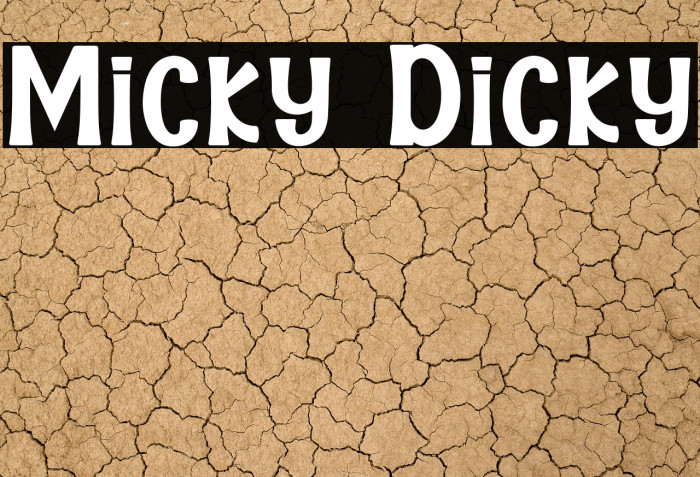 Micky Dicky Example 1