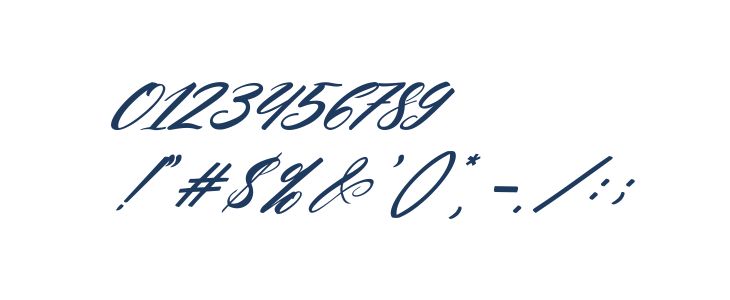 Mickylet Italic Other Characters