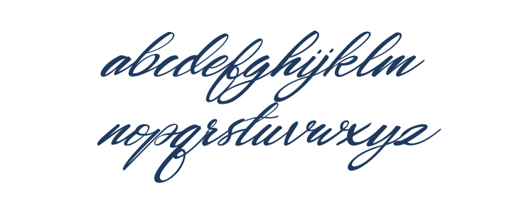 Mickylet Italic Lowercase