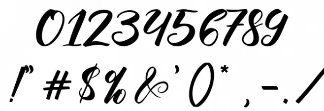 Mickylet Font OTHER CHARS