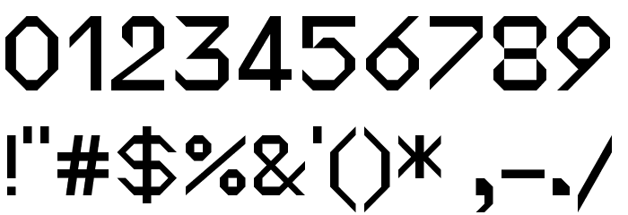 Micro Six Font OTHER CHARS