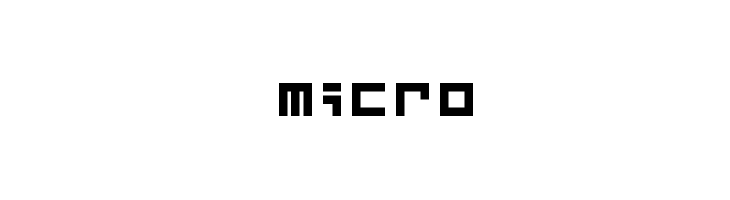 Micro Font