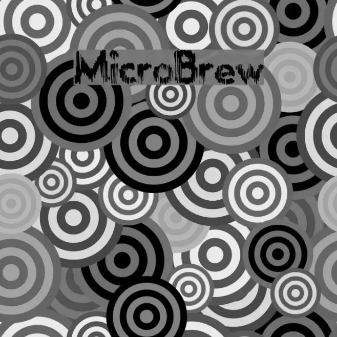 MicroBrew Font examples