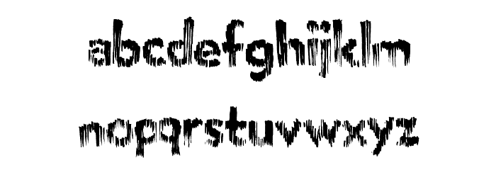 MicroBrew Font LOWERCASE