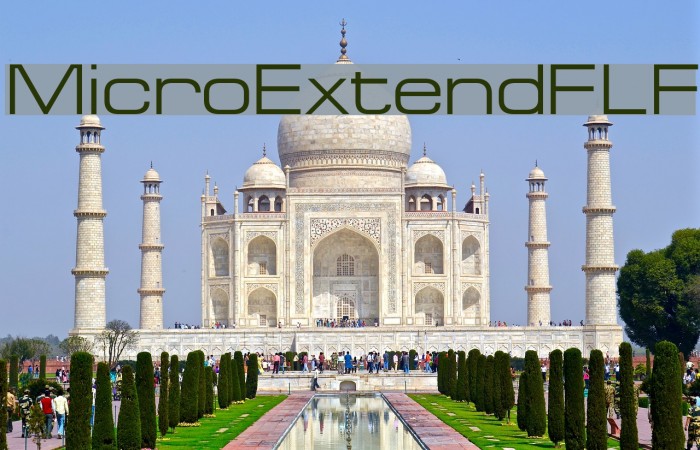MicroExtendFLF Font examples