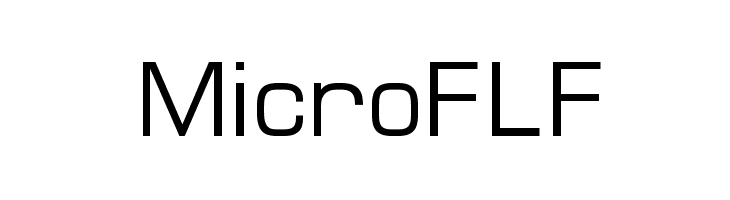 MicroFLF Font