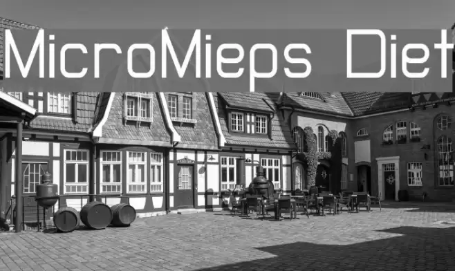 MicroMieps Diet خط examples