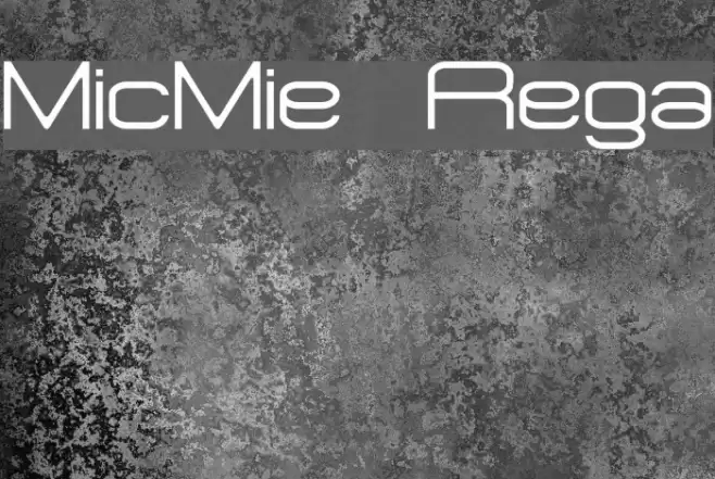 MicroMieps Regular Font examples
