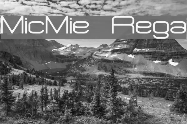 MicroMieps Regular Font examples