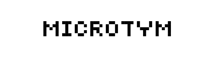 MicroTym  font caratteri gratis