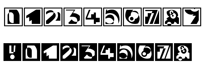 MicroTypes Font OTHER CHARS
