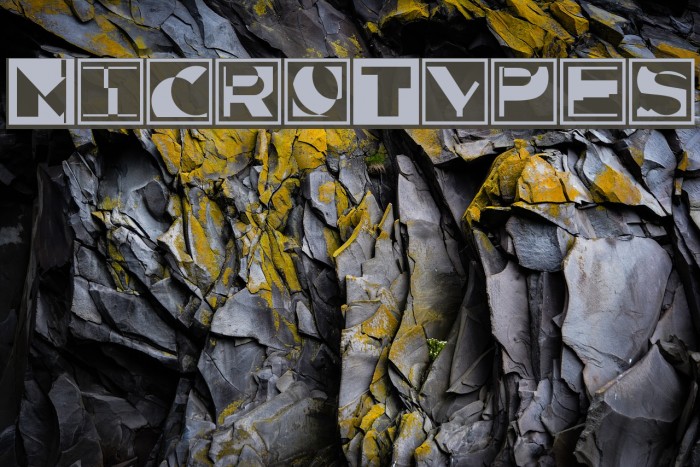 MicroTypes Font examples