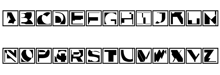 MicroTypes Font LOWERCASE