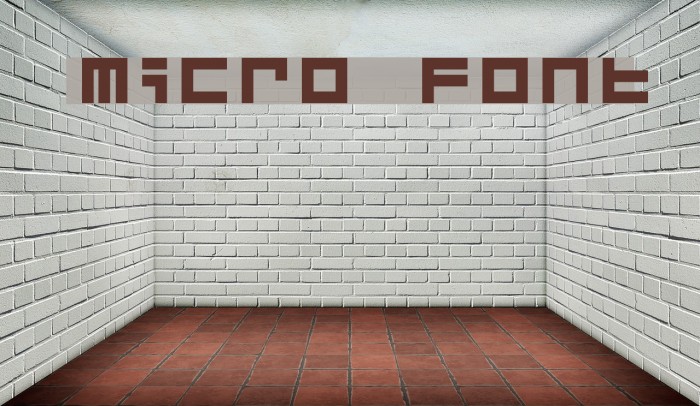 Micro Font examples