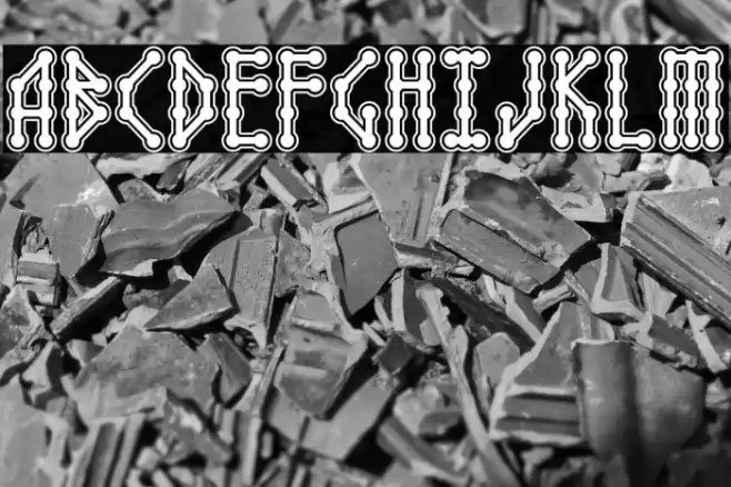 Microbe Collegiate AOE Font examples