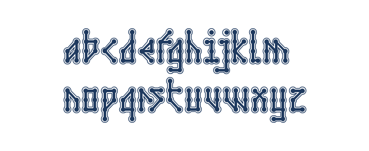 Microbe Collegiate AOE Lowercase