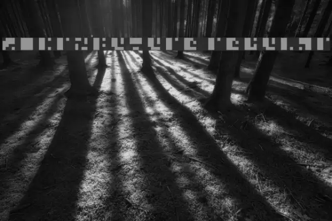 Microfuture Regular Font examples