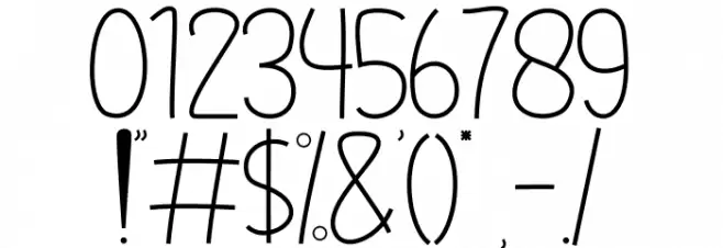 Microlet19 Font OTHER CHARS