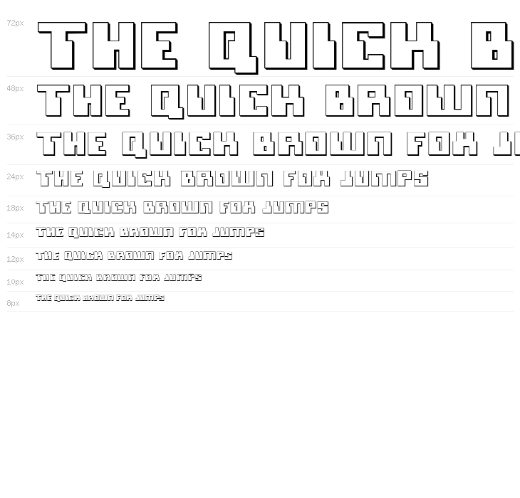 Micronian 3D Waterfall