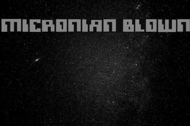 Micronian Blown Example 2