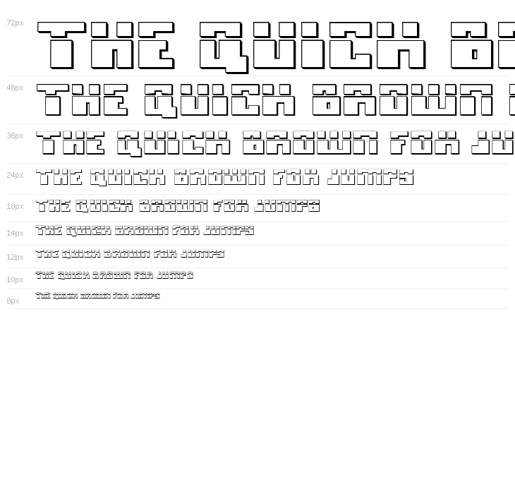 Micronian Laser 3D Waterfall