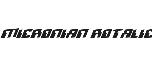 Micronian Rotalic Logo