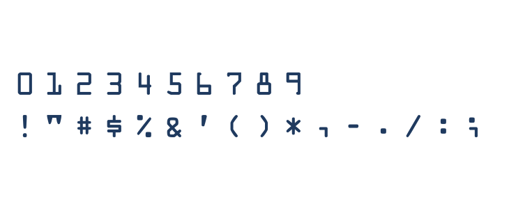 Microscan A Other Characters