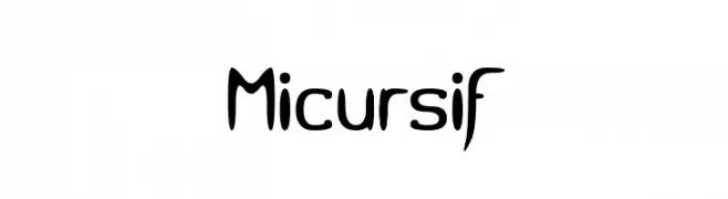 Micursif  تنزيل الخطوط