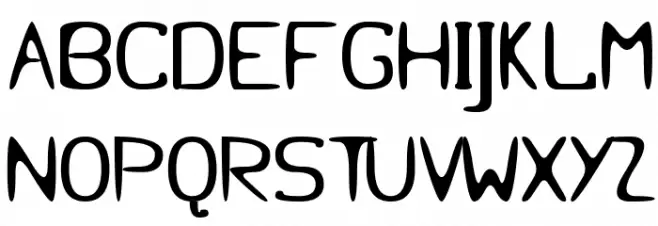 Micursif Schriftart Groß