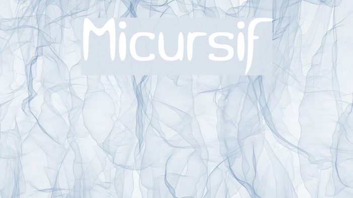 Micursif Example 2